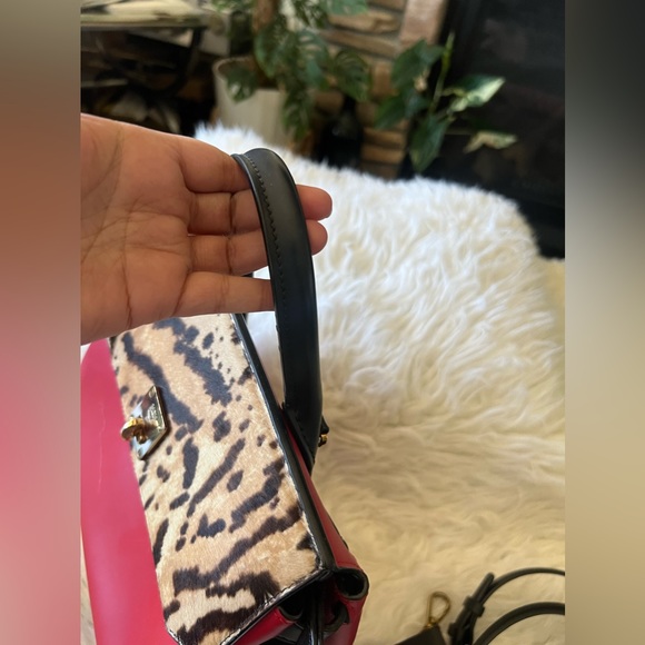 NWOT MCM Pony hair Convertable Backpack - Picture 5 of 14